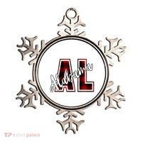 Alabama Plaid Al Ornament thumb 0