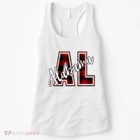 Alabama Plaid Al Women's Tank Top thumb 0