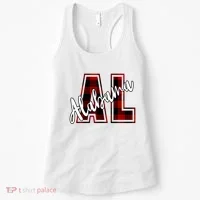 Alabama Plaid Al Women's Tank Top thumb 0
