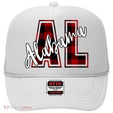 Alabama Plaid Al Hat