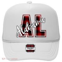 Alabama Plaid Al Hat thumb 0