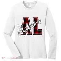 Alabama Plaid Al Women's Long Sleeve Shirt thumb 0