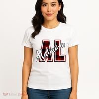 Alabama Plaid Al Women's T-Shirt thumb 4
