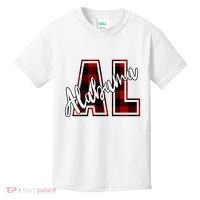 Alabama Plaid Al Kids T-Shirt thumb 0