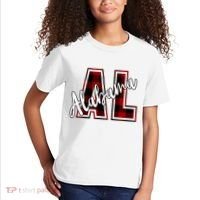 Alabama Plaid Al Kids T-Shirt thumb 2