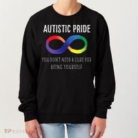 Autistic Pride Autism Awareness Acceptance Love Heart Puzzle Women's Sweatshirt thumb 0