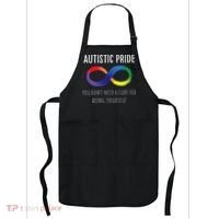 Autistic Pride Autism Awareness Acceptance Love Heart Puzzle Apron thumb 0