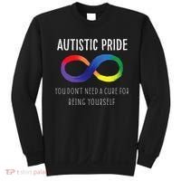 Autistic Pride Autism Awareness Acceptance Love Heart Puzzle Sweatshirt thumb 0