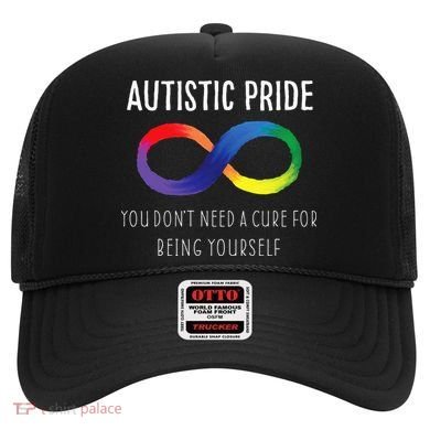 Autistic Pride Autism Awareness Acceptance Love Heart Puzzle Hat