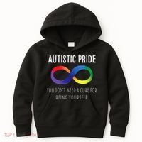 Autistic Pride Autism Awareness Acceptance Love Heart Puzzle Kids Hoodie thumb 0