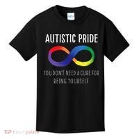Autistic Pride Autism Awareness Acceptance Love Heart Puzzle Kids T-Shirt thumb 0