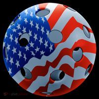 American Pickleball Ornament thumb 1