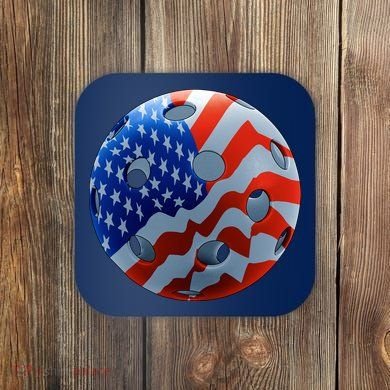 American Pickleball Coaster