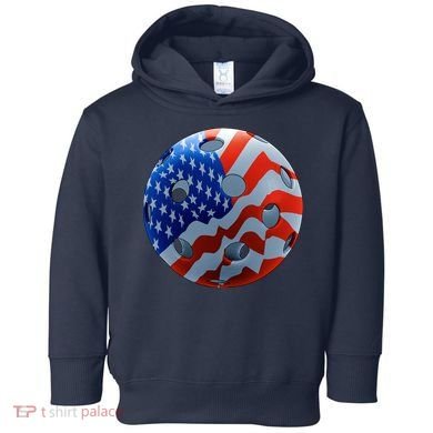 American Pickleball Toddler Hoodie
