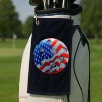 American Pickleball Golf Towel thumb 2