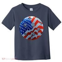 American Pickleball Toddler T-Shirt thumb 0