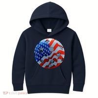 American Pickleball Kids Hoodie thumb 0