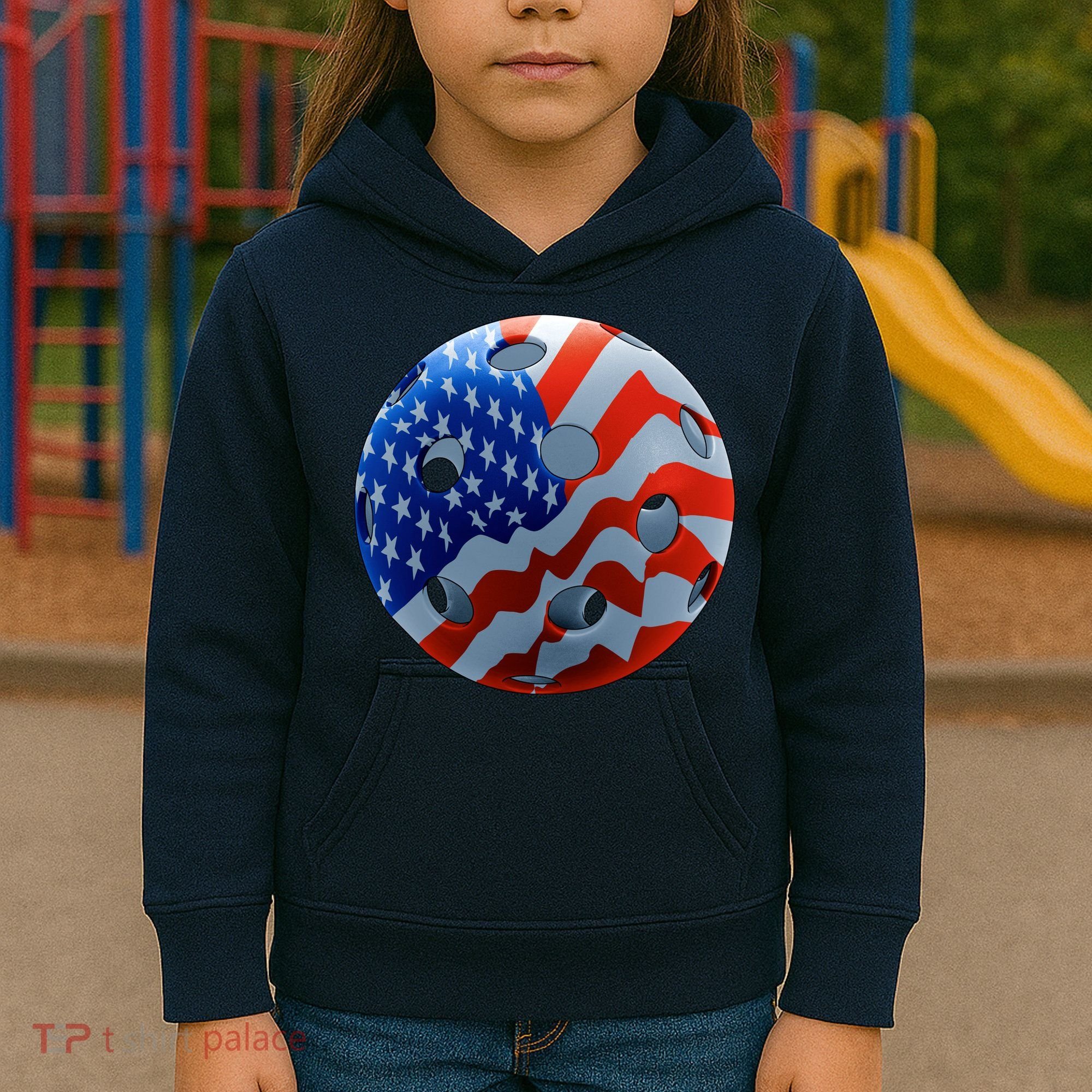 American Pickleball Kids Hoodie