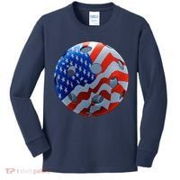 American Pickleball Kids Long Sleeve Shirt thumb 0