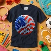American Pickleball Kids T-Shirt thumb 3