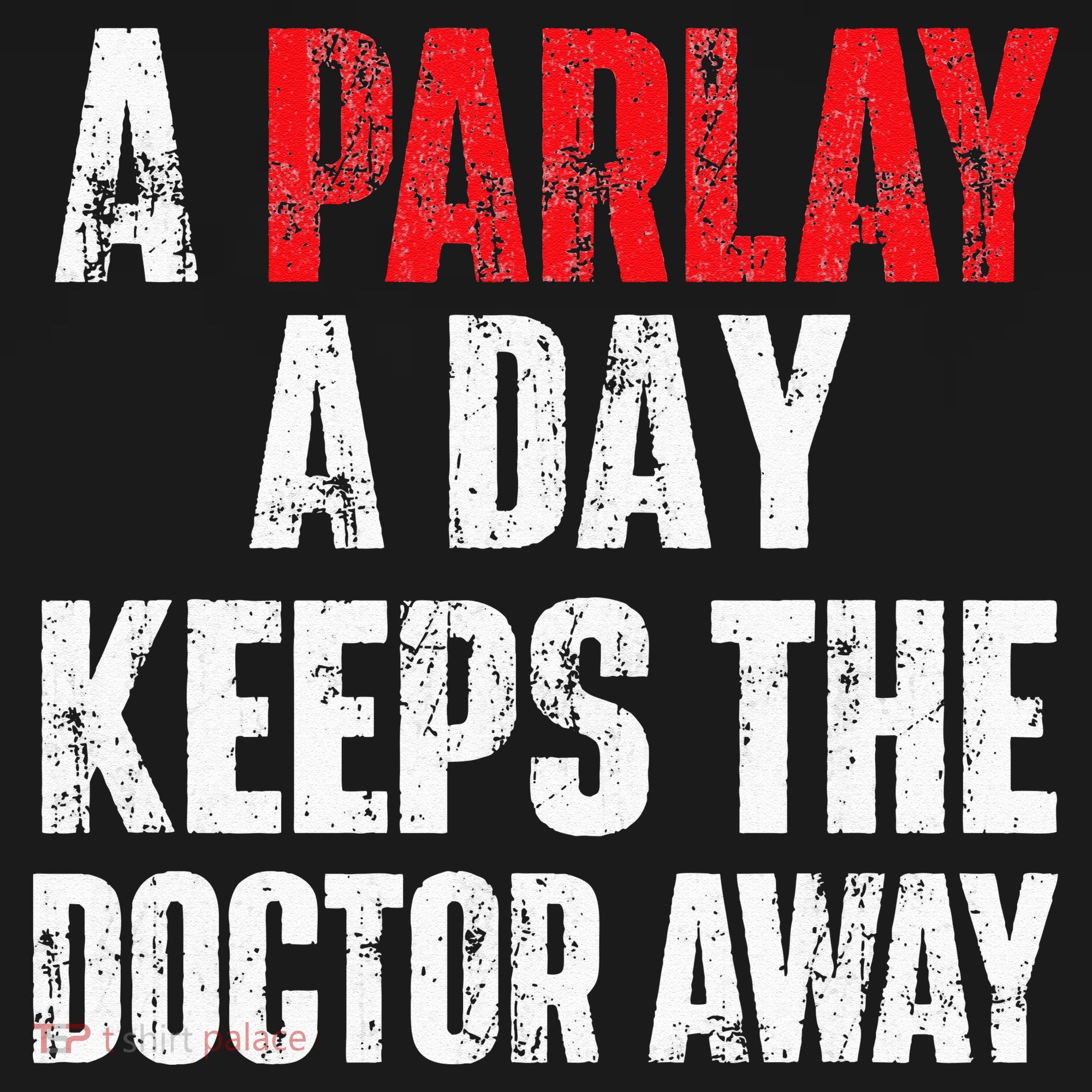 A Parlay A Day Keeps The Doctor Away Sports Betting Gambler Women's Tank Top