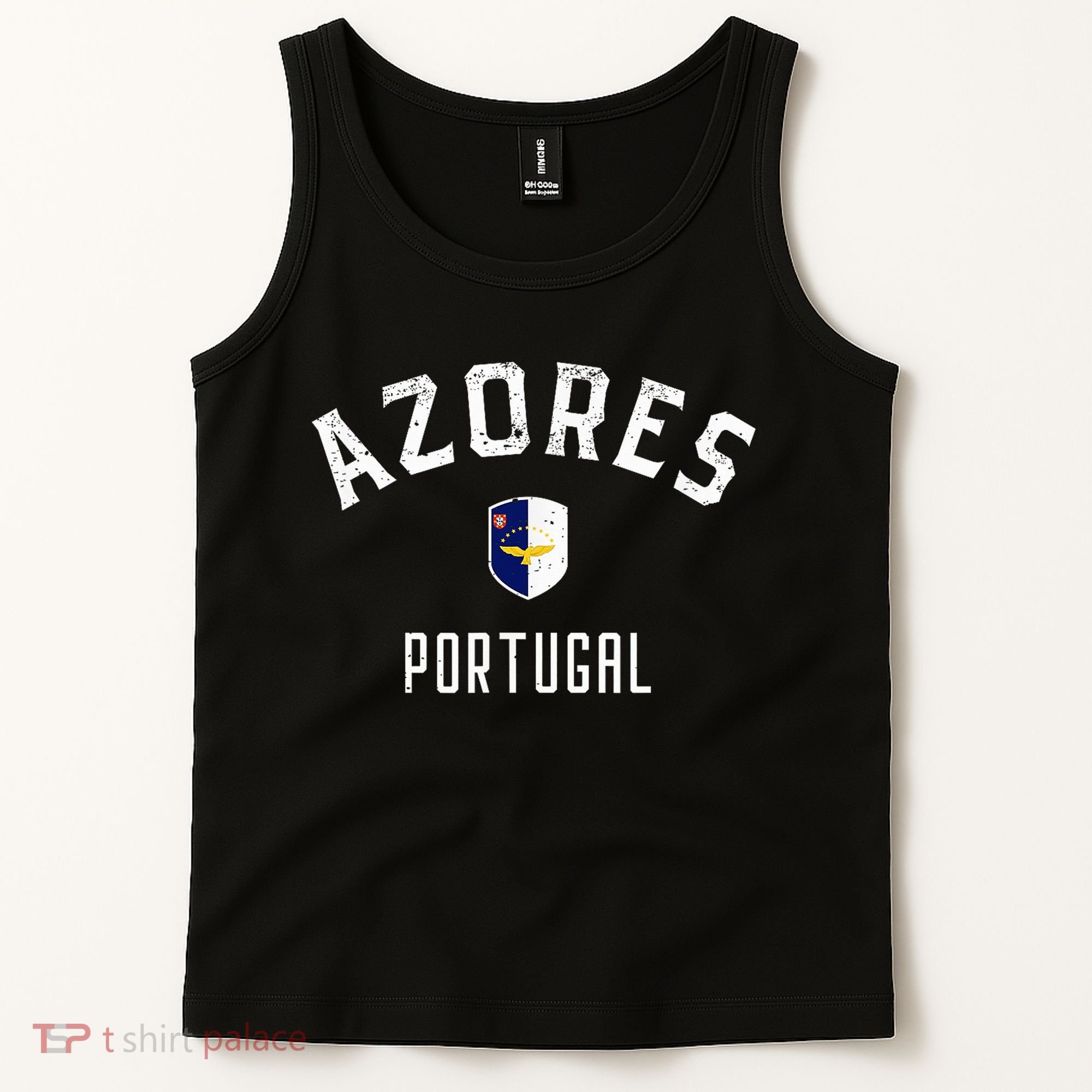 Azores Portugal - Azores Flag Tank Top