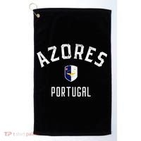 Azores Portugal - Azores Flag Golf Towel thumb 0