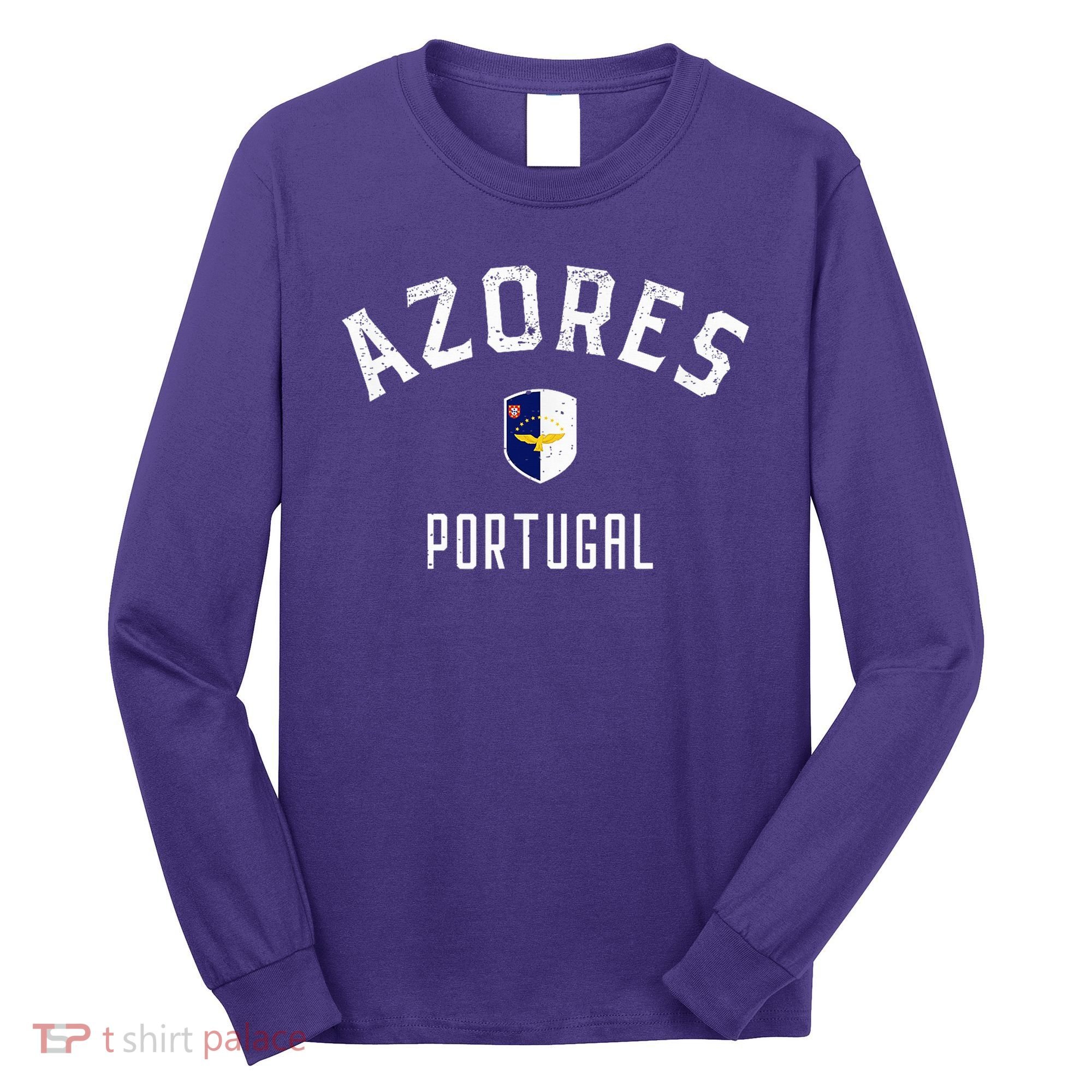 Azores Portugal - Azores Flag Long Sleeve Shirt