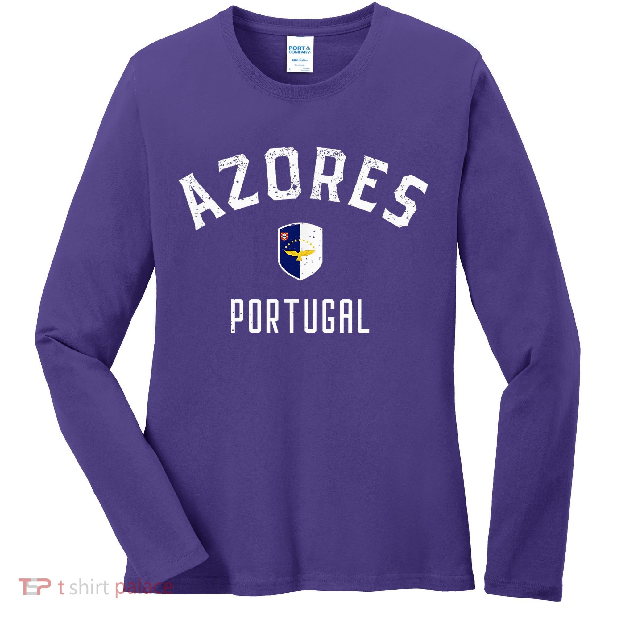 Azores Portugal - Azores Flag Women's Long Sleeve Shirt
