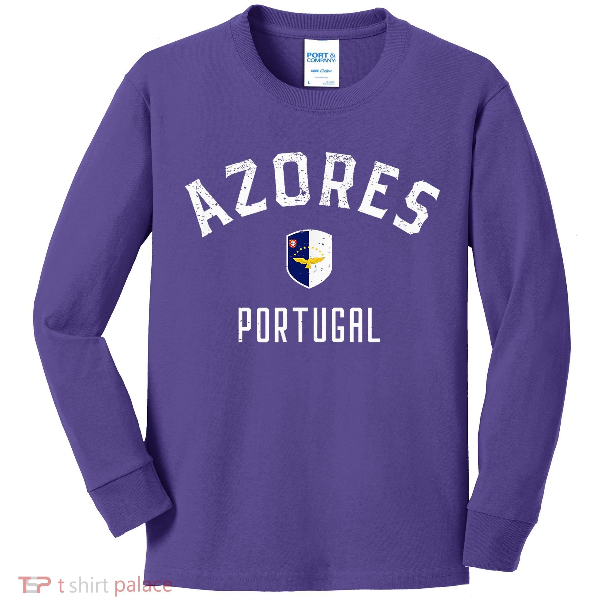 Azores Portugal - Azores Flag Kids Long Sleeve Shirt