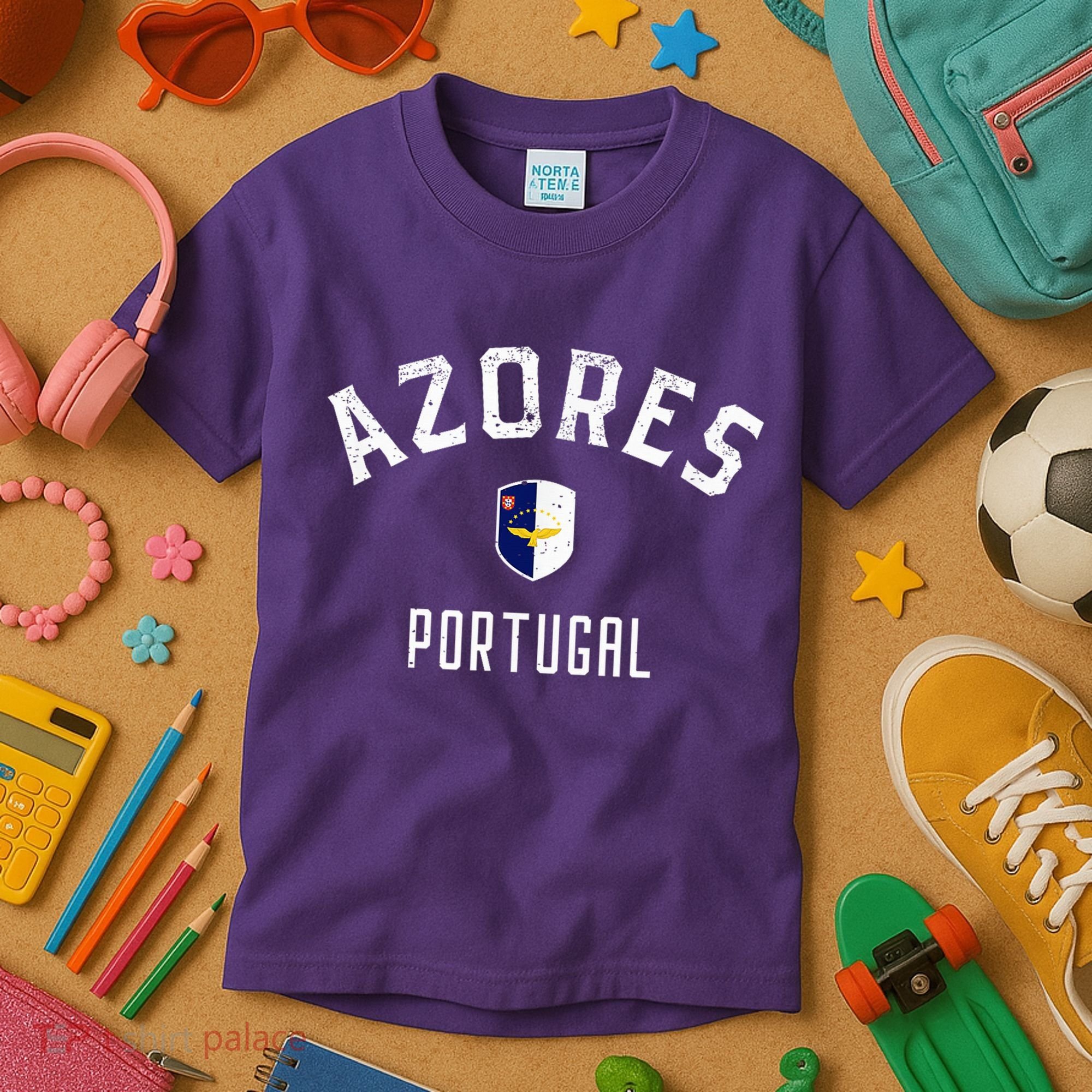 Azores Portugal - Azores Flag Kids T-Shirt