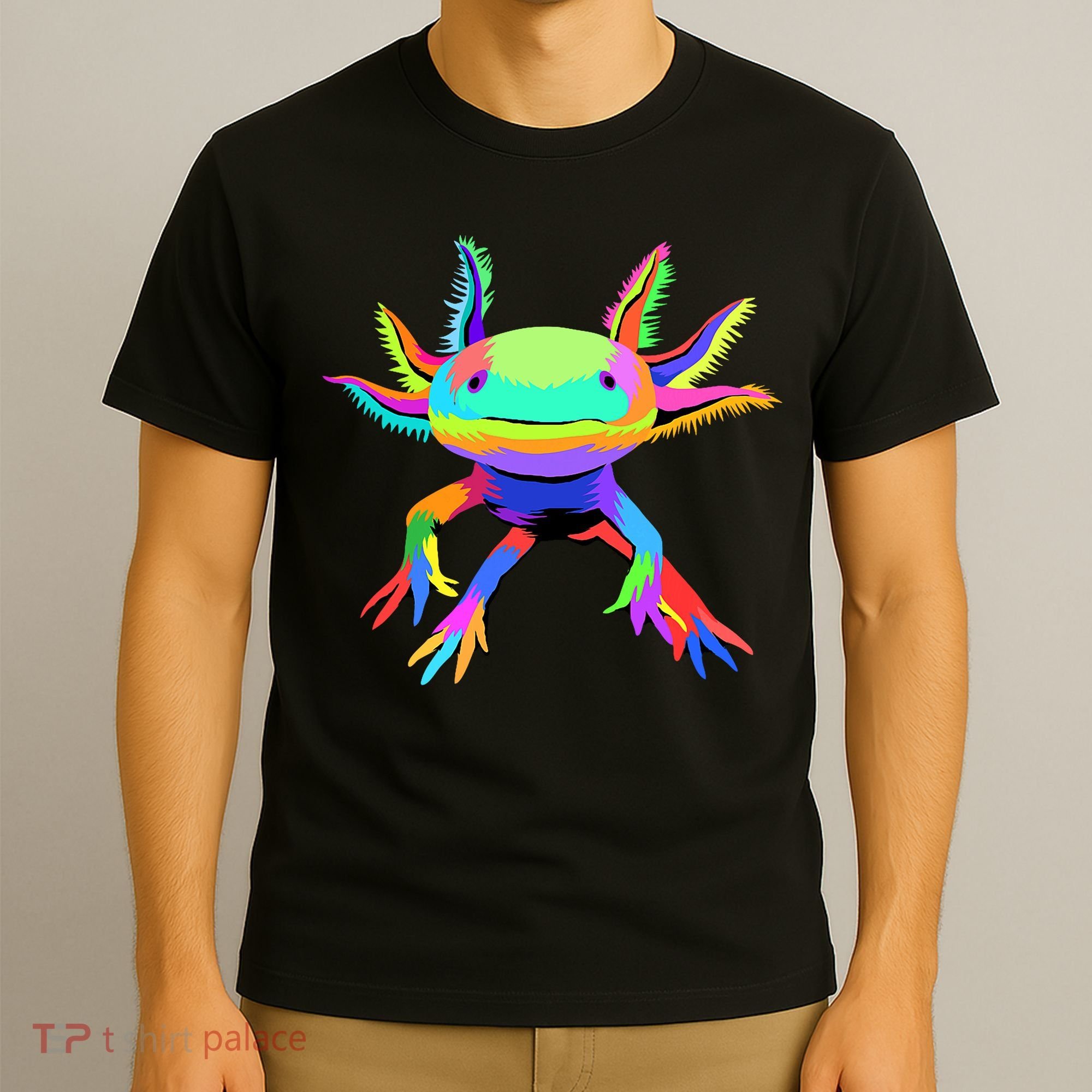 Axolotl Pop Art Axolotl Animal Axolotl Lover T-Shirt