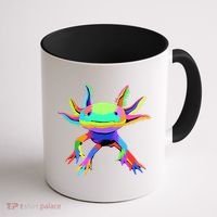 Axolotl Pop Art Axolotl Animal Axolotl Lover Coffee Mug thumb 1