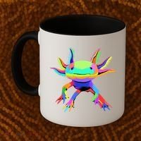 Axolotl Pop Art Axolotl Animal Axolotl Lover Coffee Mug thumb 2