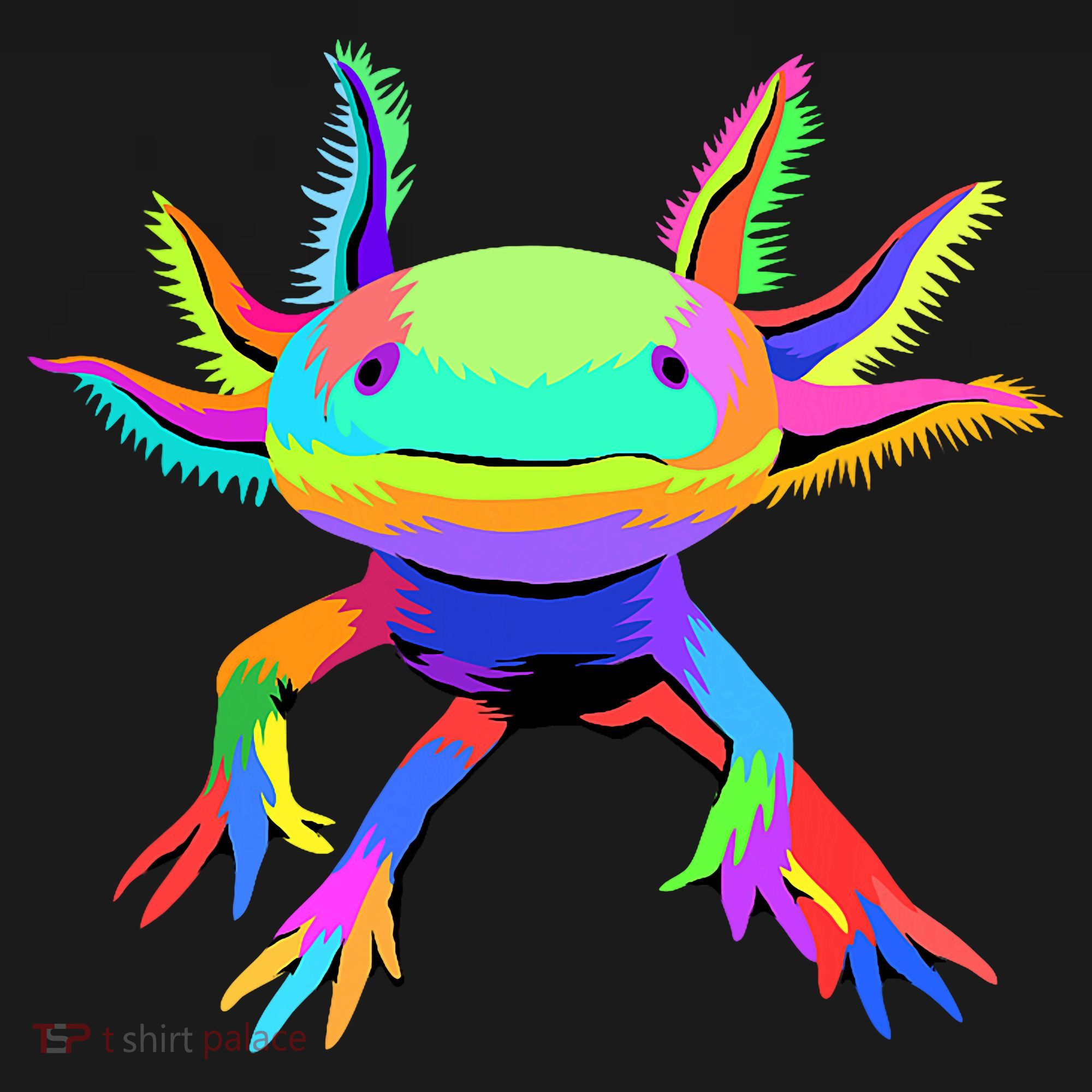 Axolotl Pop Art Axolotl Animal Axolotl Lover Mousepad