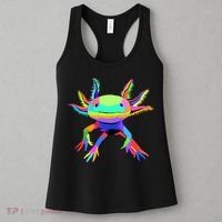 Axolotl Pop Art Axolotl Animal Axolotl Lover Women's Tank Top thumb 3
