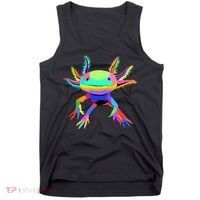 Axolotl Pop Art Axolotl Animal Axolotl Lover Tank Top thumb 0