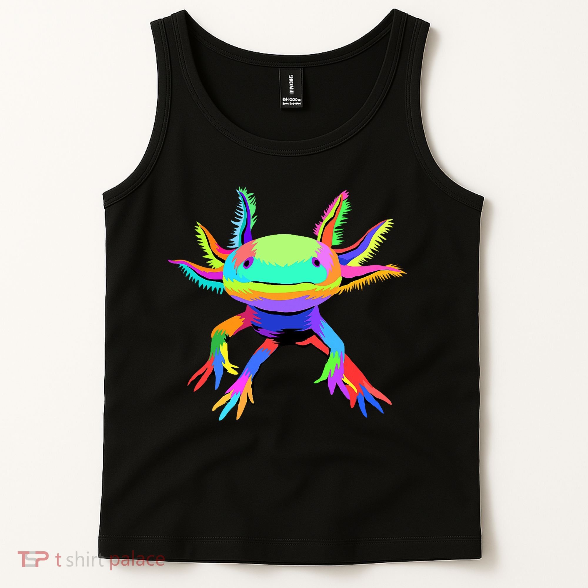 Axolotl Pop Art Axolotl Animal Axolotl Lover Tank Top
