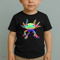 Axolotl Pop Art Axolotl Animal Axolotl Lover Toddler T-Shirt thumb 2