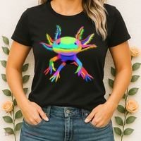 Axolotl Pop Art Axolotl Animal Axolotl Lover Women's T-Shirt thumb 2