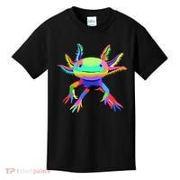 Axolotl Pop Art Axolotl Animal Axolotl Lover Kids T-Shirt thumb 0
