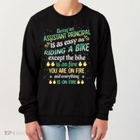 Administrative Professional Assistant Principal Teacher Funny Gift Women's Sweatshirt thumb 0