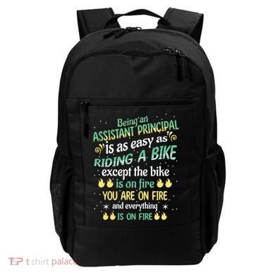 Administrative Professional Assistant Principal Teacher Funny Gift Backpack