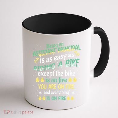 Administrative Professional Assistant Principal Teacher Funny Gift Coffee Mug back