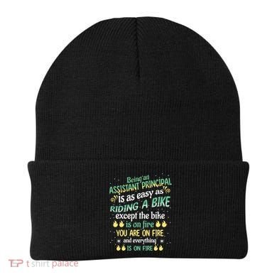 Administrative Professional Assistant Principal Teacher Funny Gift Beanie
