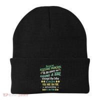 Administrative Professional Assistant Principal Teacher Funny Gift Beanie thumb 0