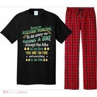 Administrative Professional Assistant Principal Teacher Funny Gift Pajama Set thumb 0
