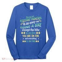 Administrative Professional Assistant Principal Teacher Funny Gift Long Sleeve Shirt thumb 0