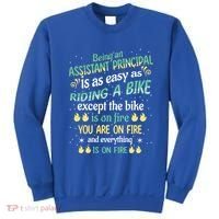 Administrative Professional Assistant Principal Teacher Funny Gift Sweatshirt thumb 0
