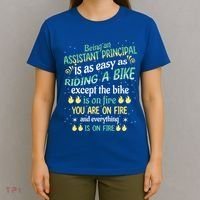 Administrative Professional Assistant Principal Teacher Funny Gift T-Shirt thumb 4